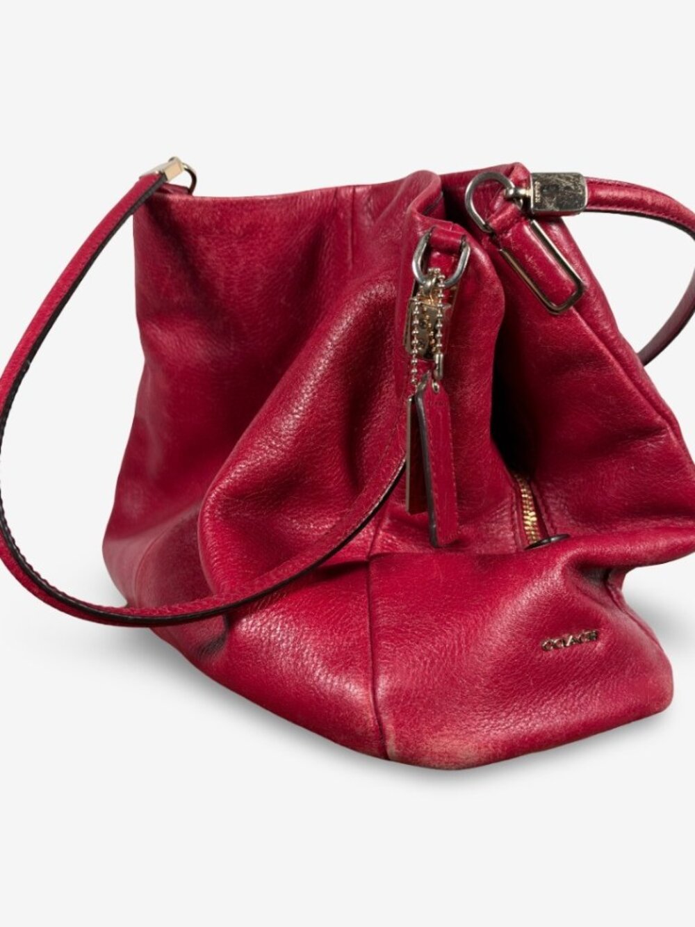 Vintage Y2K Coach Three Compartment Shoulder Bag